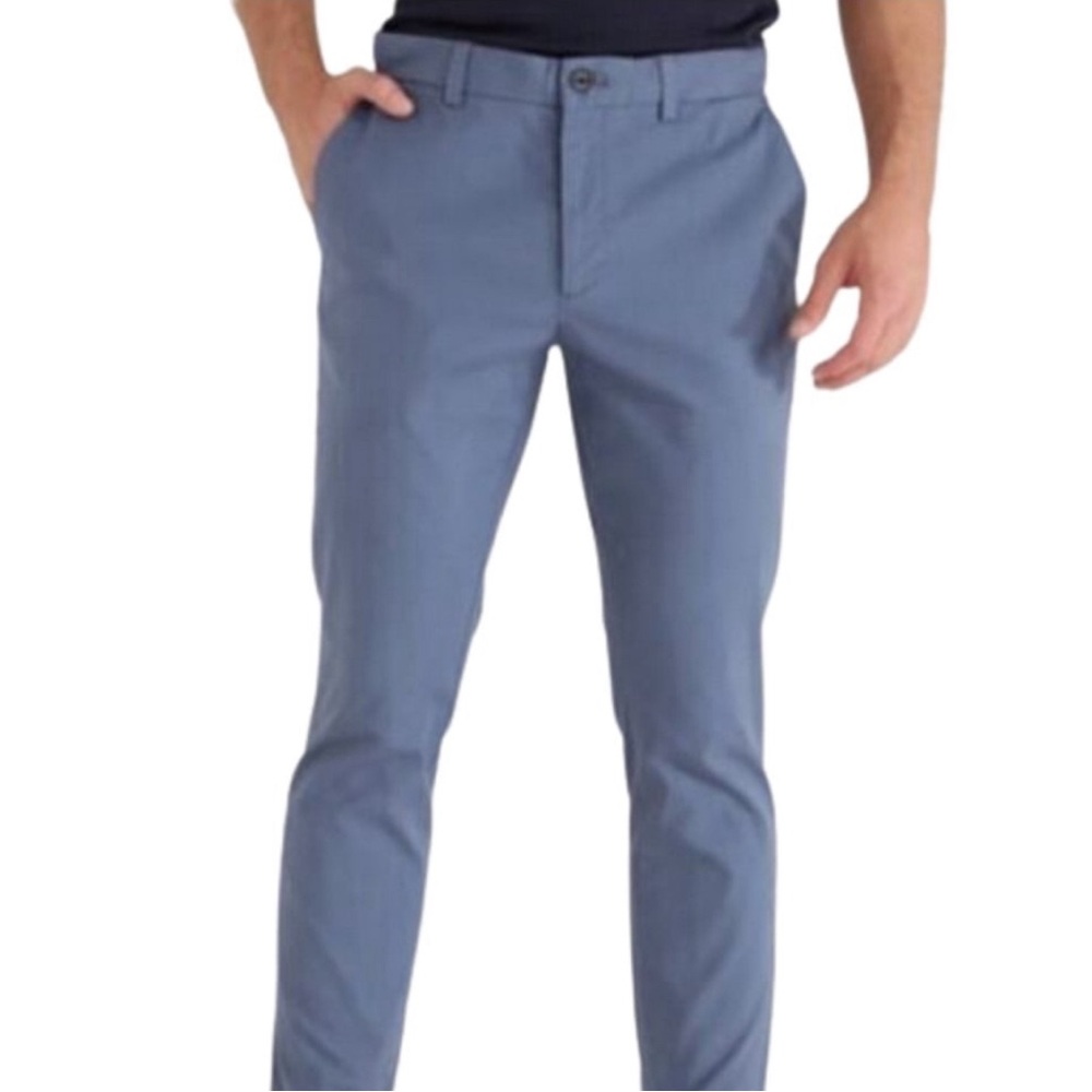 NWT Banana Republic China Blue Performance Chino Pants W16